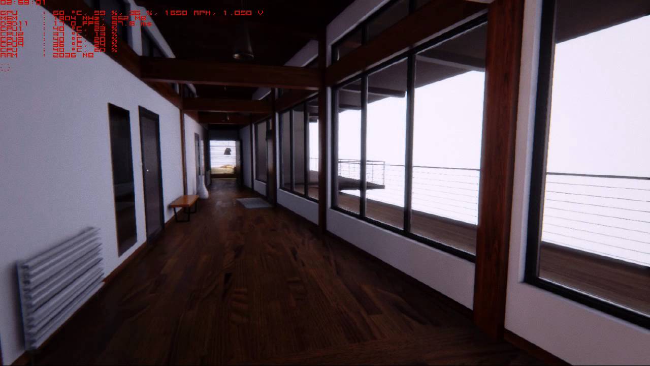 Unreal Engine - Lucid Arch Dreams 1.0 - NVIDIA GTS 450 1GB GDDR5