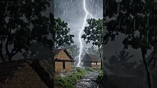 You're back in your village during monsoon 🌧️