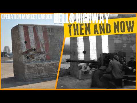 Operation Market Garden - Then and Now - real film. Pt2.