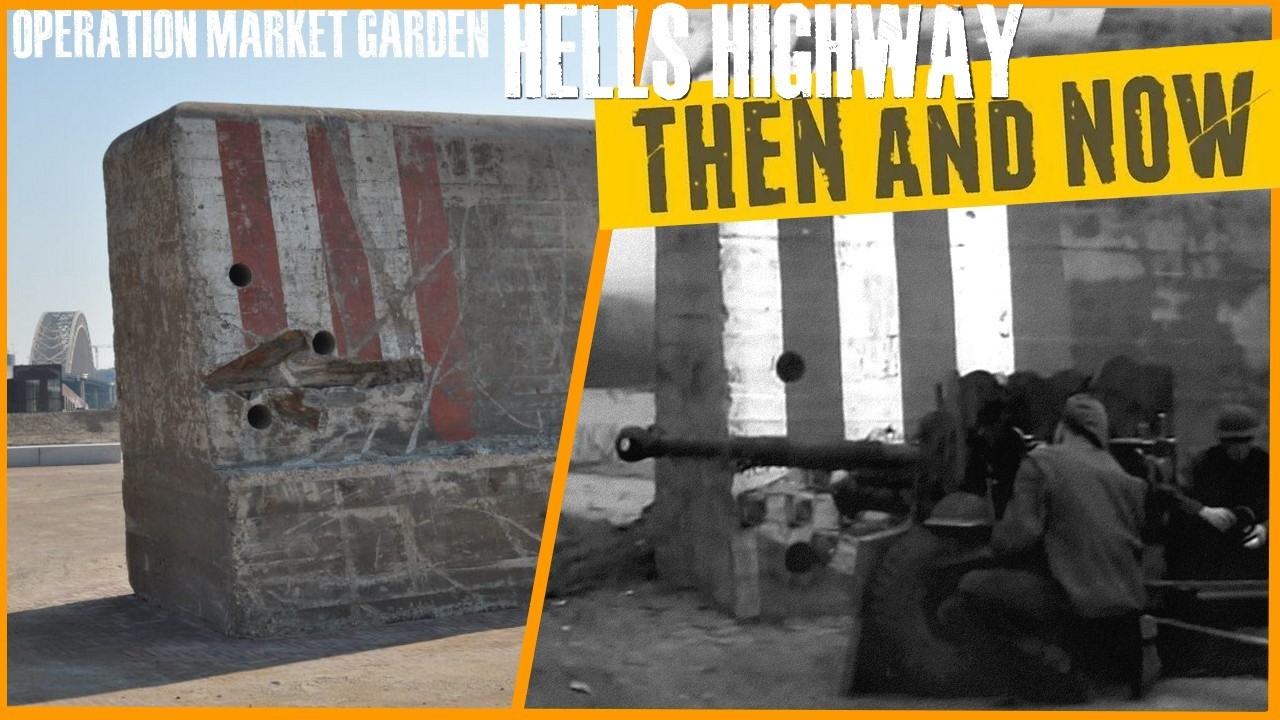 Operation Market Garden - Then and Now - real film. Pt2.