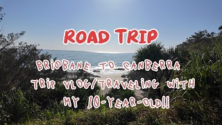 Road trip\/Brisbane to Canberra Trip Vlog\/traveling with my boy.\/10살아들과 단둘이 호주로드트립(브리즈번에서 켄버라로)