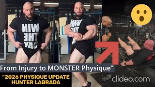 From Shoulder Surgery to Beast Mode: Hunter Labrada’s Quads 2026 🔥