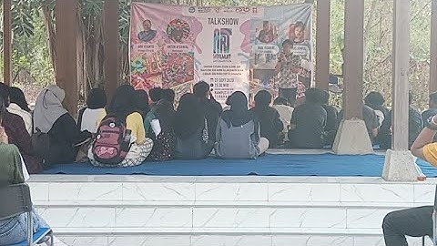 Talkshow Art Movement (FSRD ISI Surakarta)