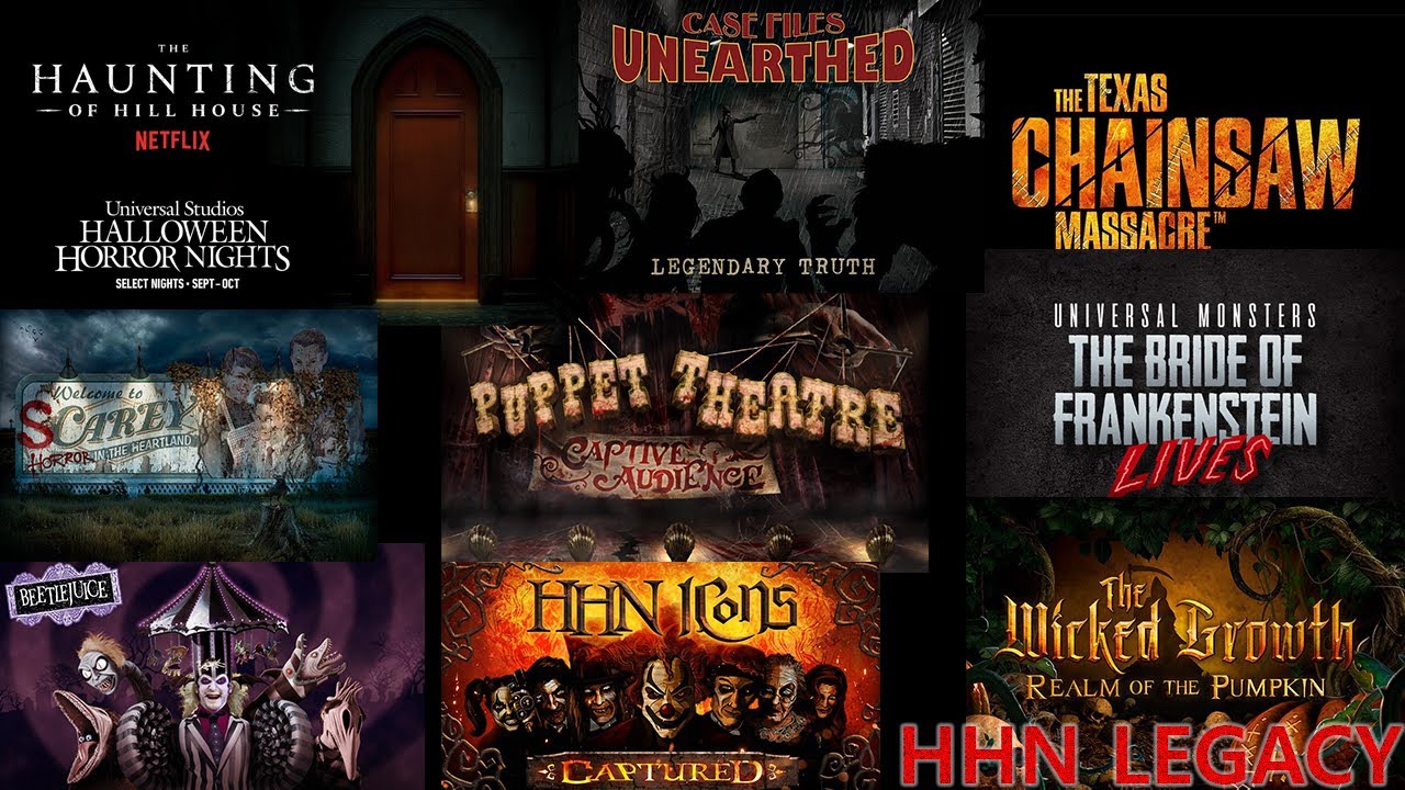 HHN 30 Halloween Horror Nights 2021 House Walkthroughs Director's Cut