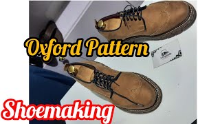 OXFORD SHOE PATTERN DRAFTING. SIMPLE METHODS OF APPROACH RO CUTTING DERBY SHOE PATTERN