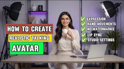 How To Create A Realistic Talking  AI Avatar For Free (No Watermark)