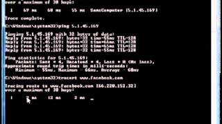 CMD Tutorials  Basics on the Tracert command