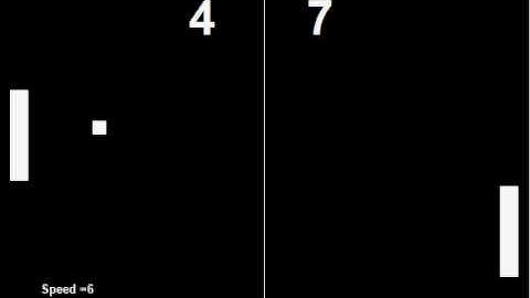 Pong in C# final version