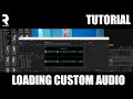 Custom audio in replikant