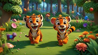 Three Tiny Tigers Tap and Twirl + More Nursery Rhymes & Kids Songs