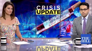 Rising crisis update: 1 million US COVID cases, study finds virus lingers in air, GDP falls 4.8%