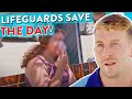 Lifeguards Rush To Help Epileptic Woman
