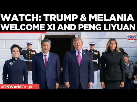 Trump Welcomes Xi Jinping to the White House With Huge Fanfare And Warm Greeting | Times Now World
