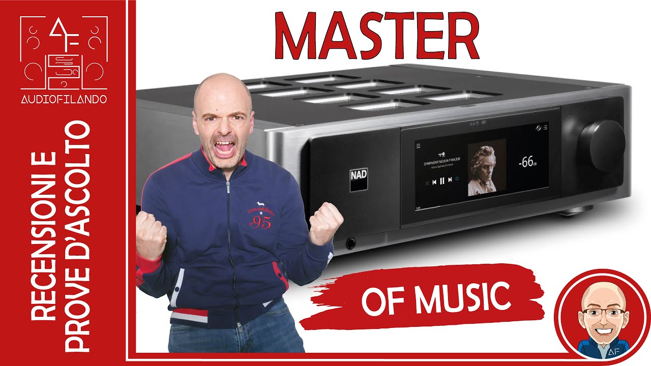 NAD M33 - Master Series con DIRAC per dominare ogni diffusore in qualunque AMBIENTE - Review