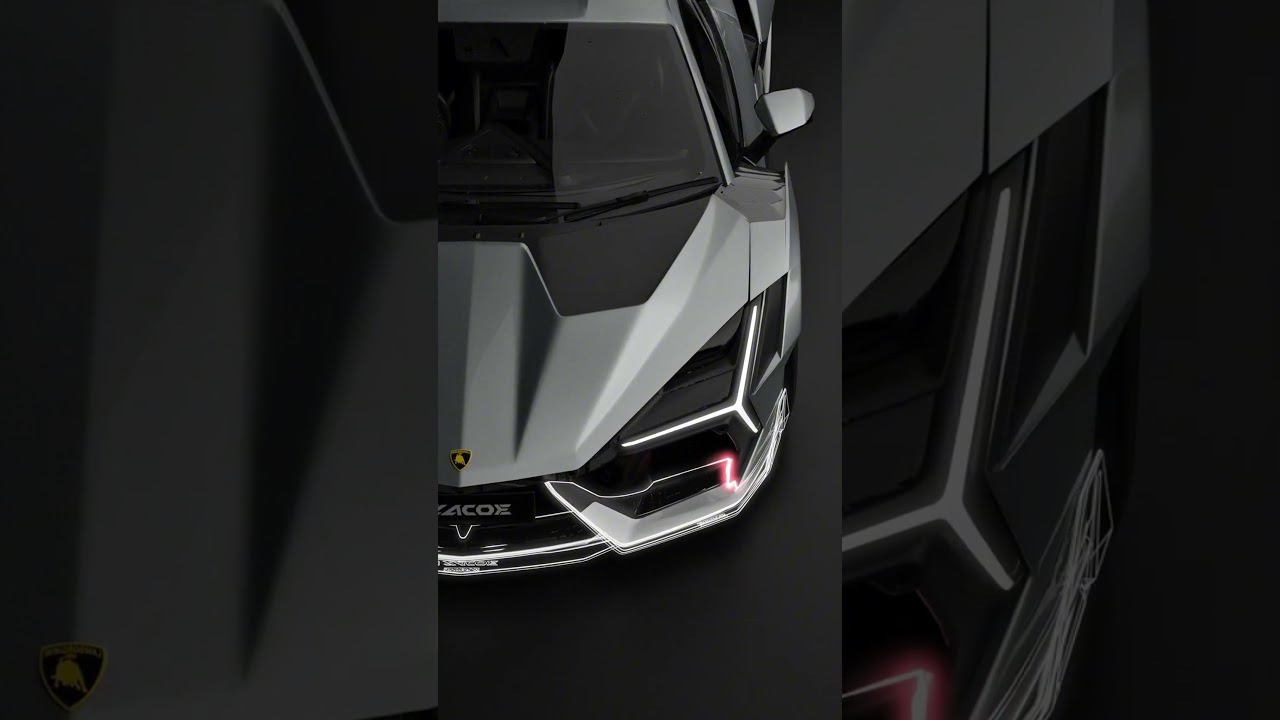 ZACOE Revuelto Carbon Fiber Front Lip with integrated Lamborghini DNA