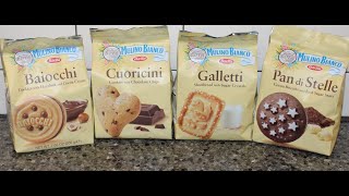 Mulino Bianco Barilla Cookies: Baiocchi, Cuoricini, Galletti & Pan di Stelle Review