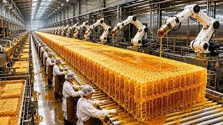 How Billions of Bees Produce Pure Honey Every Day | Full Factory Process screenshot 4