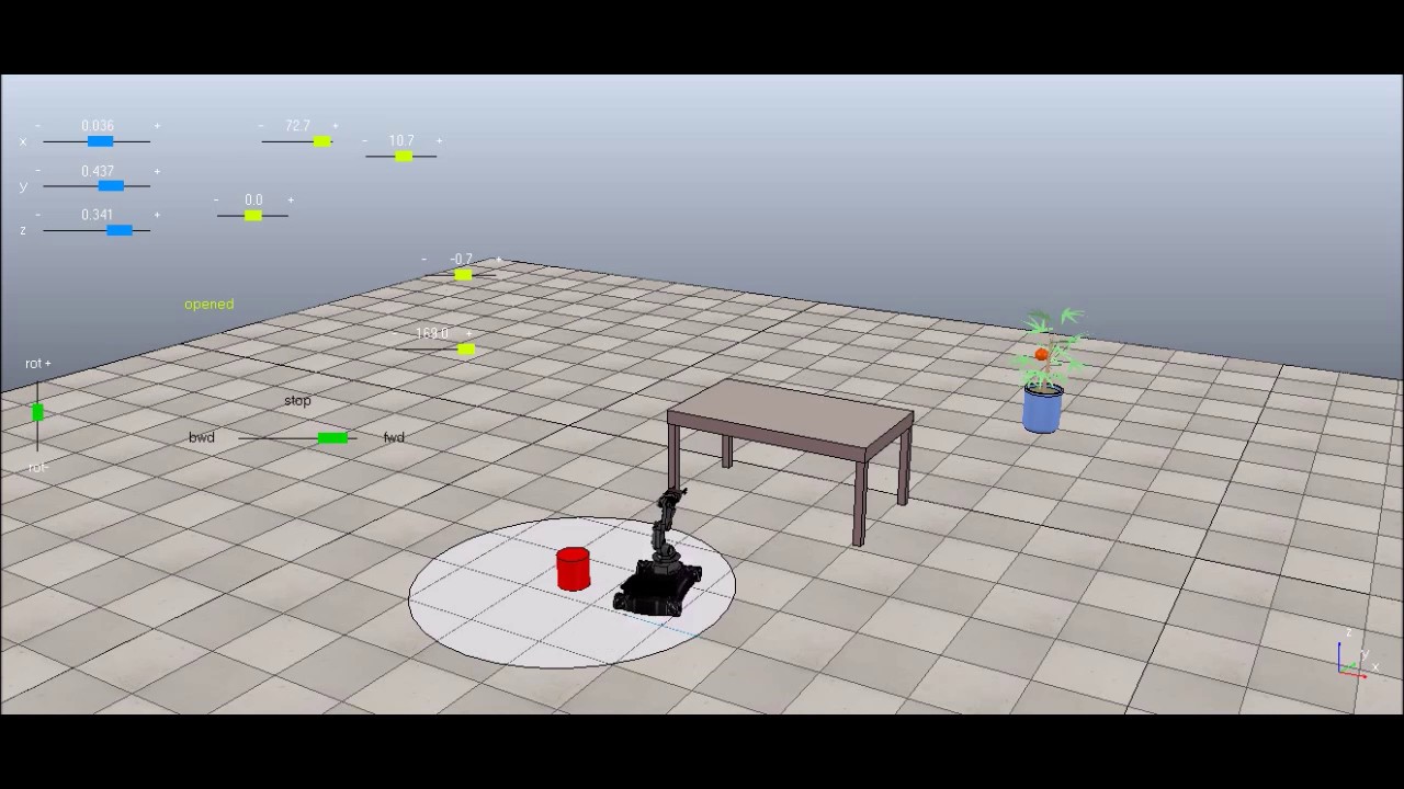 Field Based Navigation for 3D obstacle avoidance - simulation - YouTube