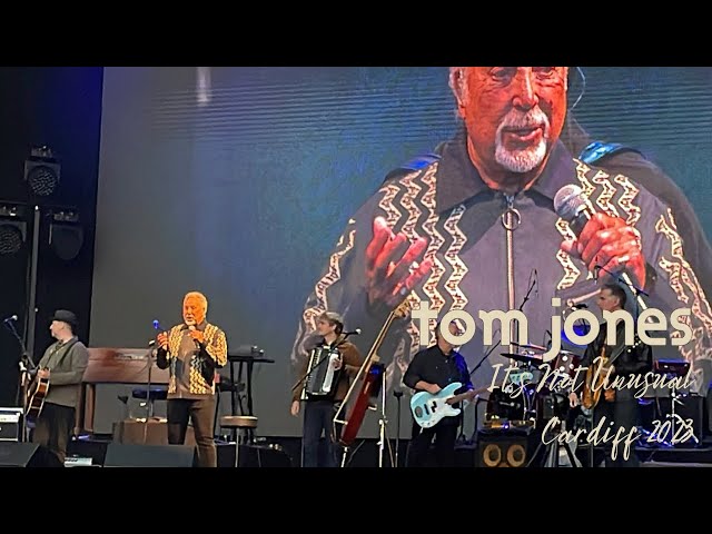 Tom Jones - It’s Not Unusual (Live - Cardiff Castle 2023)