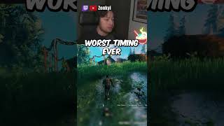 Survived the Swamp, Then This Happened… #valheim #1stplaythrough #gaming #twitch #shorts #pain