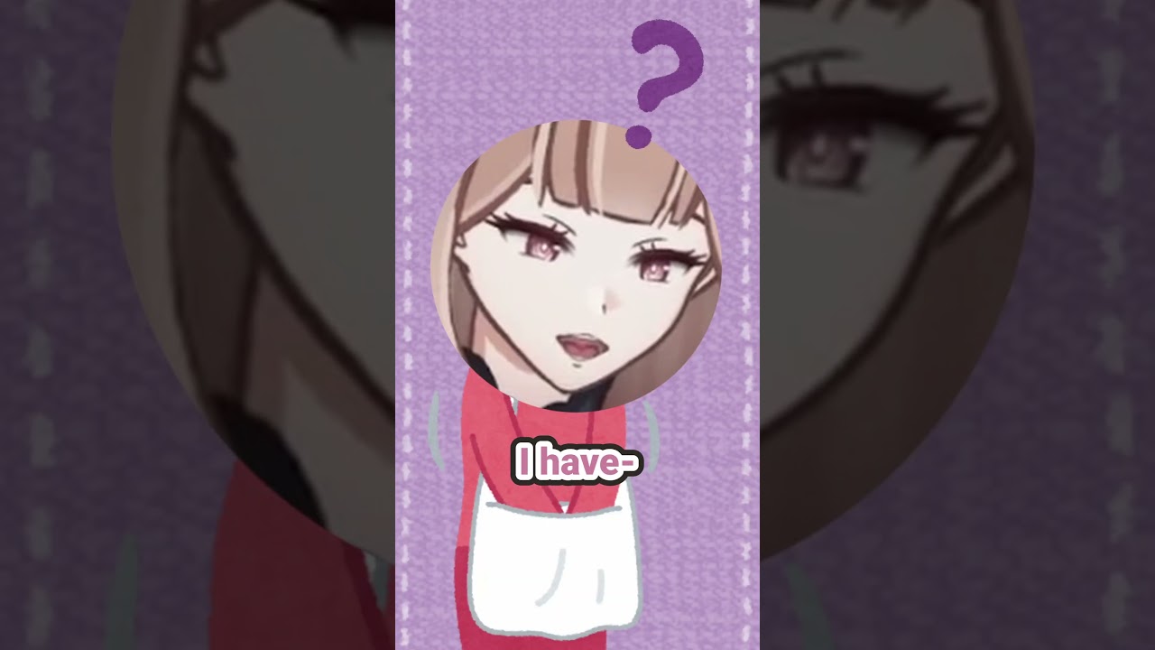 Having the same vtuber model accessory #vtuber #villainess #justcrowthings