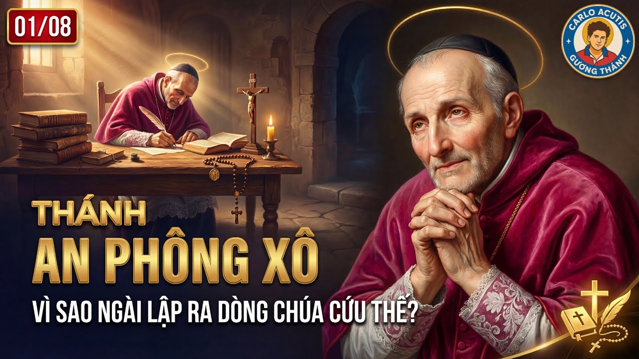 ⭐THÁNH AN PHÔNG XÔ – VÌ SAO NGÀI LẬP RA DÒNG CHÚA CỨU THẾ?
