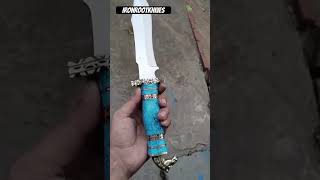 Handmade fancy knife ready to for sale anyone interested person contact me. +92 3020001078 #knife