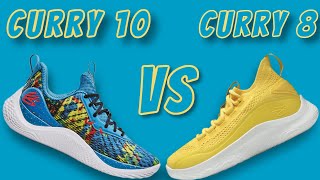 Under Armour Curry 10 VS Curry 8(Which one to buy?)