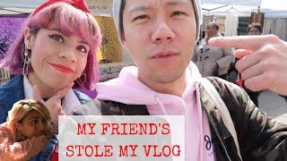 MY FRIENDS TAKE OVER MY VLOG~MELROSE TRADING POST
