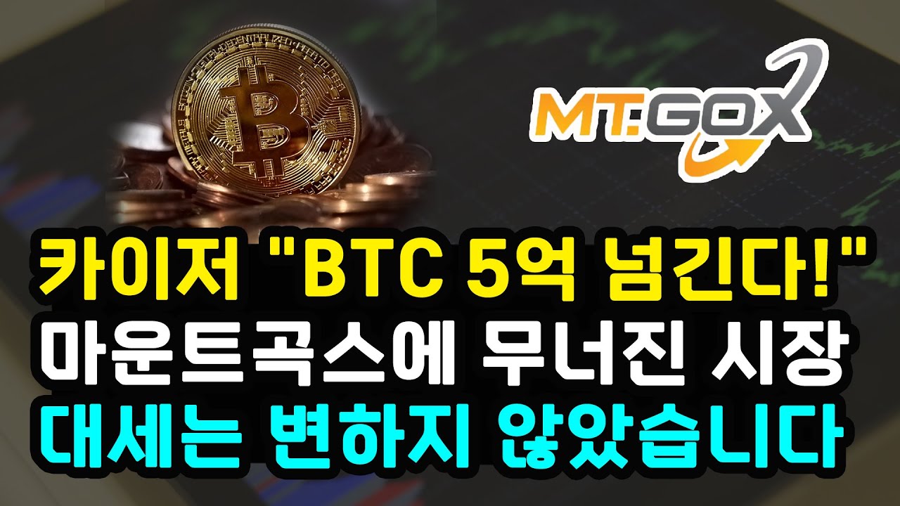 마운트곡스 비트코인 하락 유발 진실은? 맥스 카이저 