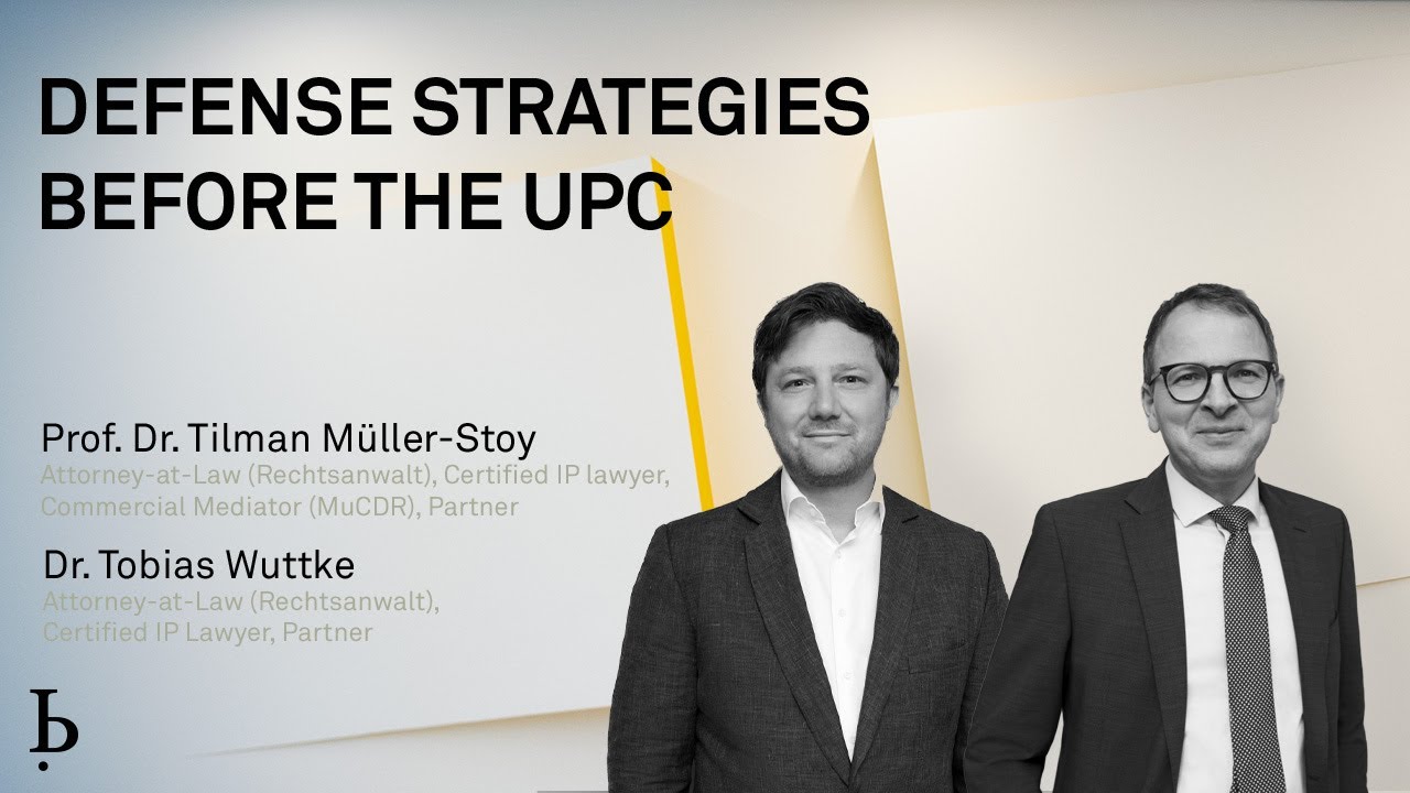 IP Insights Defense strategies before the UPC (2023)