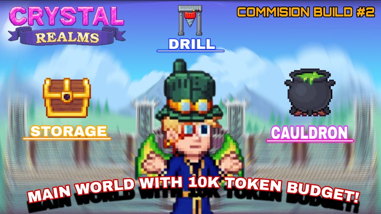 Creating a Main World with Storage, Drill, and Cauldron Rooms | Commission Build #2