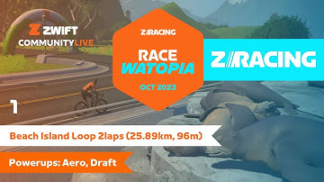 ZRacing Series: Race Watopia Stage 1 - Beach Island Loop