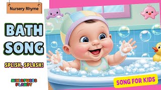 Splish Splash Bath Time Song for Toddlers | Babies Bath Song