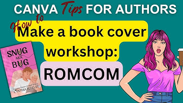 How to design a book cover - Romcom (illustrated cover) edition