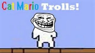 This game is such a TROLL! (Cat Mario) screenshot 2