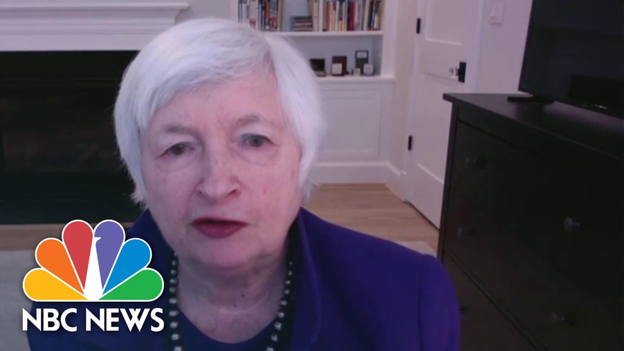 Treasury Nominee Janet Yellen: Government Must 'Act Big' To Combat Pandemic | NBC News NOW