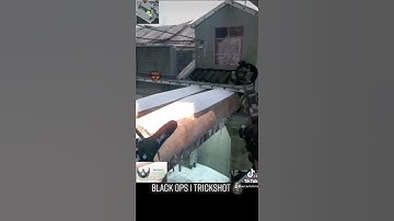Call of Duty Black Ops 1 trickshot nostalgia #shorts