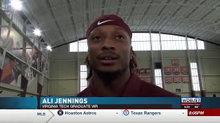 Wide Receiver Ali Jennings Returns to Virginia Tech Offense