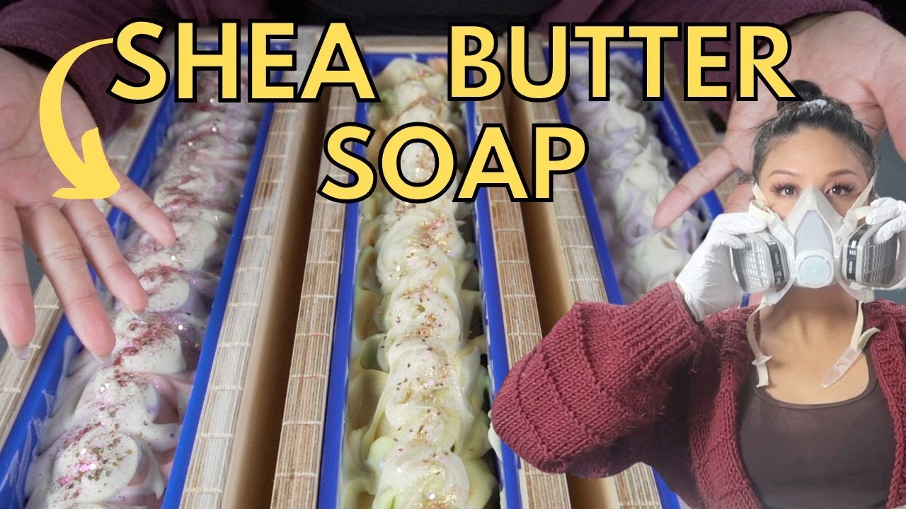 UNREFINED SHEA BUTTER for soaping? Let's try it! 