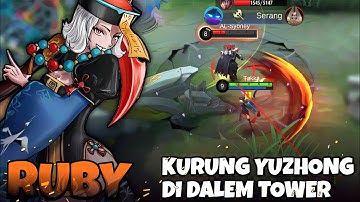 Coba Build Damage Lawan Yuzhong Dibuat Gak Berkutik | Build Ruby Tersakit 2022 - MLBB