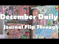 DECEMBER DAILY 2020 | Journal Flip Through! 🌲