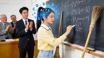 100 Experts Couldn’t Solve This Math Puzzle—Until a Janitor Did It in 3 Seconds! Fate Changed!