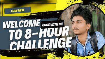 8-Hour Coding Challenge | React.js, JavaScript, CSS | Frontend & Backend Development | Study With Me