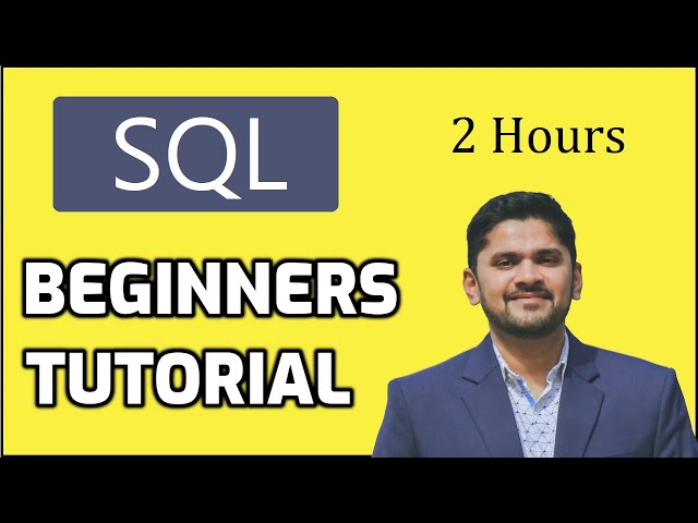 Learn SQL in 2 Hours | SQL Tutorial for Beginners | Amit Thinks class=