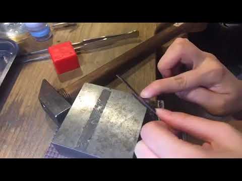 [轉角金工] 金工技巧知識-木紋鍛敲