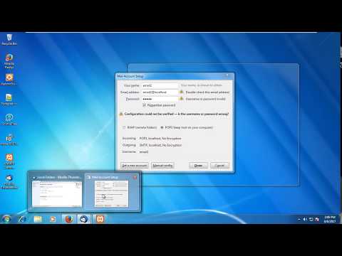 How to setup local email server using XAMPP (Mercury mail)