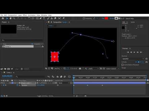 After Effects Bezier Keyframes