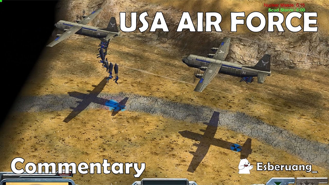 USA Air Force - China Infantry | Command & Conquer: Generals – Zero Hour (Indonesian)
