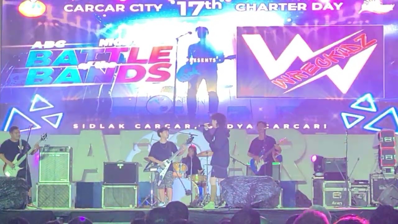 Carcar City Battle of the Bands - Wreckidz